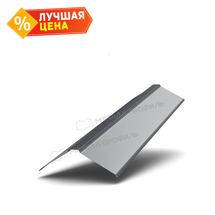 Планка конька плоского 120х120х2000 (ECOSTEEL_T-01-Кедр-0.5)