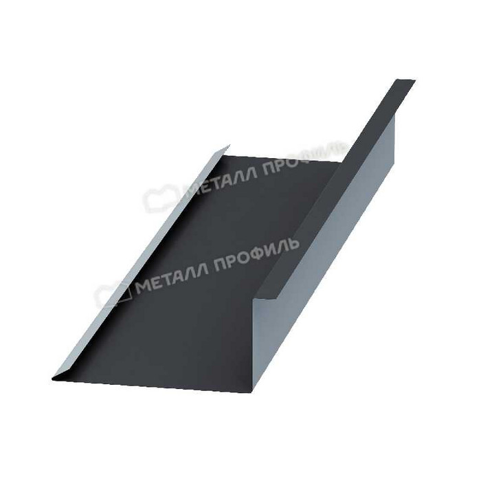 Планка примыкания нижняя 250х122х2000 NormanMP (ПЭ-01-6002-0.5)