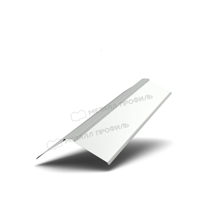 Планка конька плоского 190х190х2000 (ECOSTEEL_T-01-ЗолотойДуб-0.5)